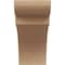 Ekena Millwork 4in. W x 8in. H x 28in. L Yorktown Woodgrain TimberThane Rafter Tail, Primed Tan RFTUR04X08X28YORRCPR - alternate 3